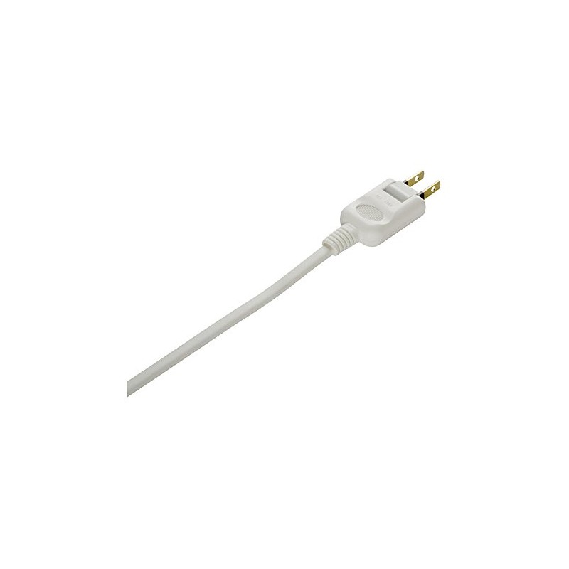 BUFFALO BSTAPST2610WH 2-Pin Power Tap, 6 Count, Standard, 3.3 ft