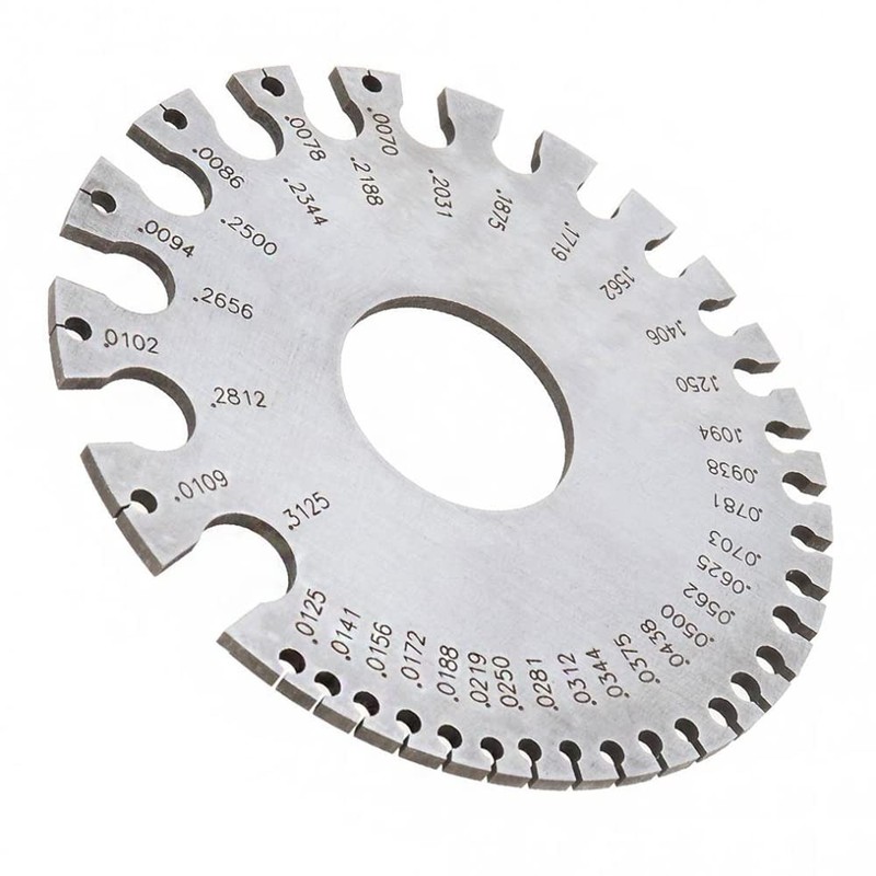 CENPEK Standard Sheet Metal Gage Tool for Gaging Uncoated Sheet