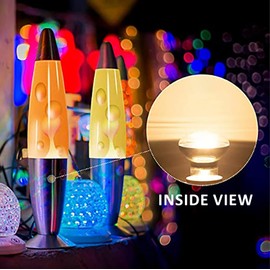 JUAWTYUK 2-Pack 30w Lava Lamp Bulb - Perfect Replacement Bulbs for Lava Lamps, Glitter Lamps, for Bedroom and Office, 120v 30 watt R39 E17 Reflector Bulbs