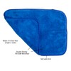 Eurow Double Density 700 GSM Microfiber Shag Towels with Satin