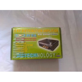 SHINYBOW 1X4 AV DISTRIBUTION AMPLIFIER