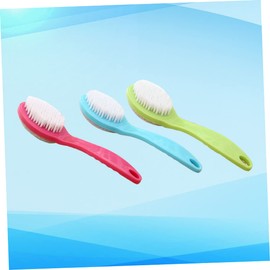 Housoutil 3pcs Foot Scrubbing Tool Ergonomic Dead Skin Remover Pedicure Scrubber for Smooth Feet Rosy Green Multifunctional Easy to Use Callus Removing