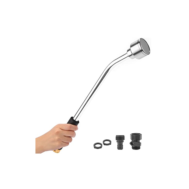 18-Inch Soft Rain Watering Wand with Shut Off Valve