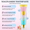 Niacinamide Whitening Toothpaste, Niacinamide Intensive Toothpaste, Teeth Whiten & Fresh