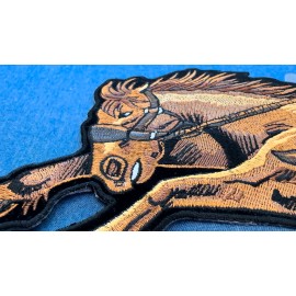 Ivamis Cowboy on Horse Patch - 12x9.7 inch - PL7095