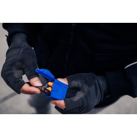 PRO FIT Prosoft Reusable Ear Plugs with Cord - Includes Box, Insulation Value SNR 25 dB(A), Ear Plugs with Fins for Noise Isolation - Orange