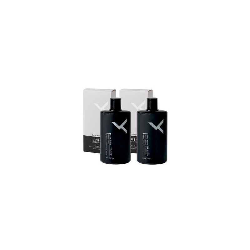 Bazzi Homme Extra White 2-piece set (toner + emulsion) /