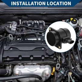 Hihaha No. 55183650 Auto Mass Air Flow Sensor Assembly for Alfa Romeo 147 (937_) 1.9 JTDM 2004-2010 / Inner/Durable/1 Piece