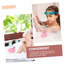 Healeved 3pcs Portable Shower Loofah Boys and Girls Balls Exfoliating Bath Mesh