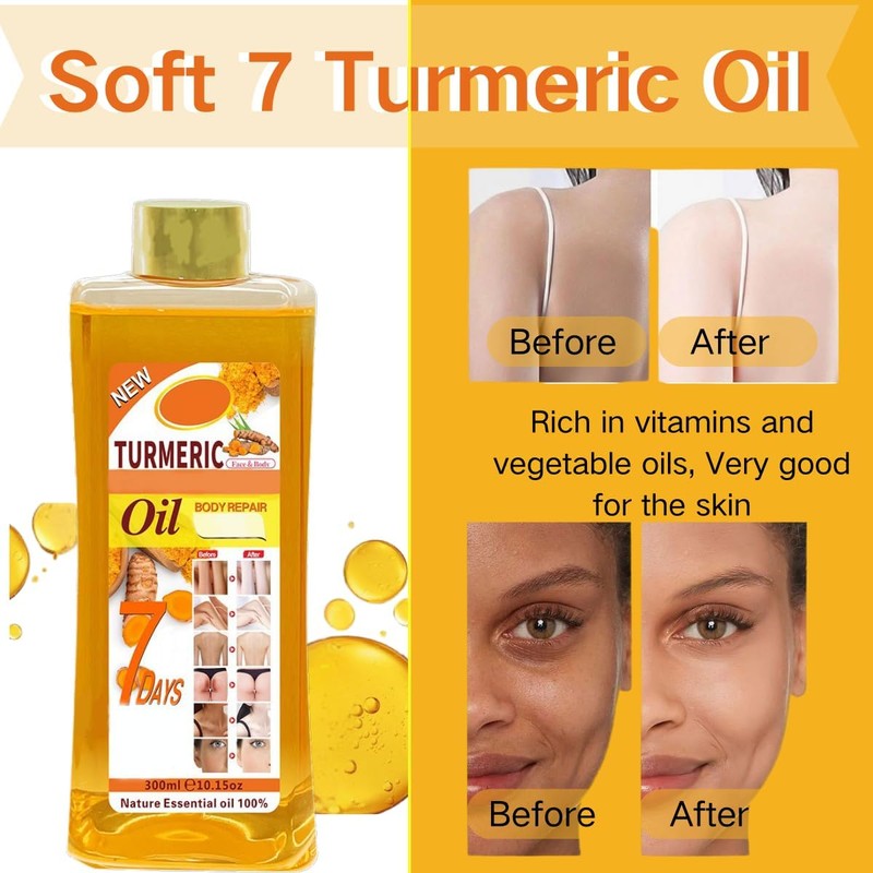 Aceite Soft 7, Aceite De Cúrcuma Soft 7 Para La