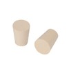 stonylab Solid Rubber Stopper, Pack of 10, 2# - 15