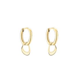 Liebeskind Berlin Creole Earrings 2.0 cm Stainless Steel, Stainless Steel, No Gemstone