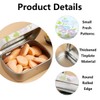 mkemka 6Pcs Mini Tin Box Rectangular Iron Tin Box Portable