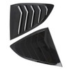 MUTUSAISI Rear Side Window Louvers Air Vent Scoop Louver Fit