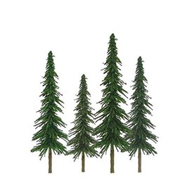 JTT Super Scenic Spruce 4" to 6" HO Scale - 24 Pack