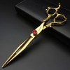 Gold 6/78/9 Inch Professional Haircut Scissors, Multifunctional Haircut Scissors Set