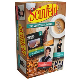 Spin Master Seinfeld TV Show, The Coffee Table Board Game, Fun and Hilarious Adult Party Game for Ages 12 and up