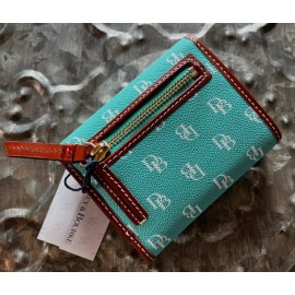 DOONEY & BOURKE~GRETTA SEA FOAM~SMALL FLAP Wallet~BNIB!