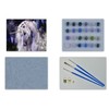 Paint by Numbers Adults Unicorn White Dark Night 40 x