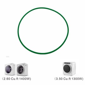 Compatible with ROVSUN Portable Clothes Dryer fan belt GYJ40-78C51-E (2.6 Cu.Ft 1400W and 3.5 Cu.Ft 1300W）fan belt,Seamless compact portable Dryer blower fan belt 1 pcs