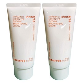 Innisfree Large Capacity Vitamin C Blemish Toning Cream Capsule Moisture Cream 80ml x 2 / 이니스프리 대용량 비타민C 잡티토닝크림  캡슐 수분크림 80ml 2개