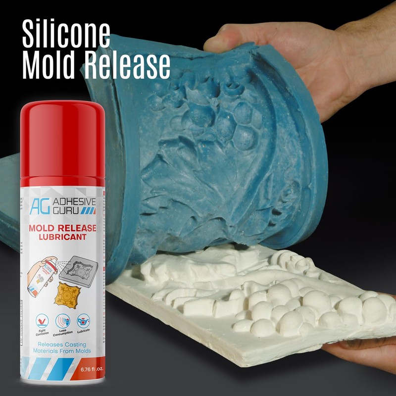 Adhesive Guru Silicone Mold Release Aerosol Spray (2x6.76 fl oz)