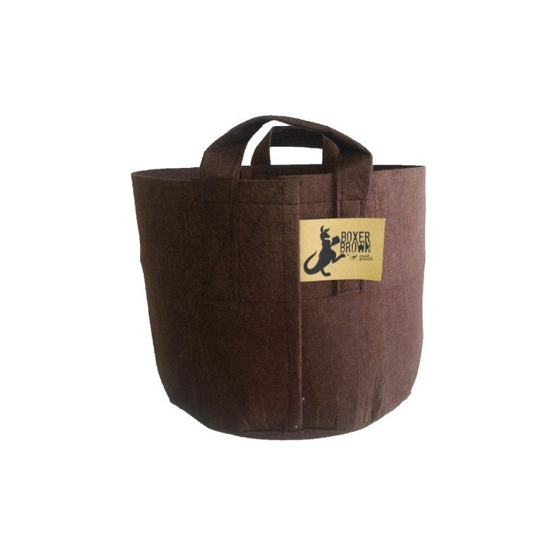 Root Pouch Boxer with Handles - 15 Gallon, Brown