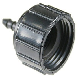 LASCO 15-5658P 1/4-Inch Barb by Female Hose Thread Drip Tube Adapter