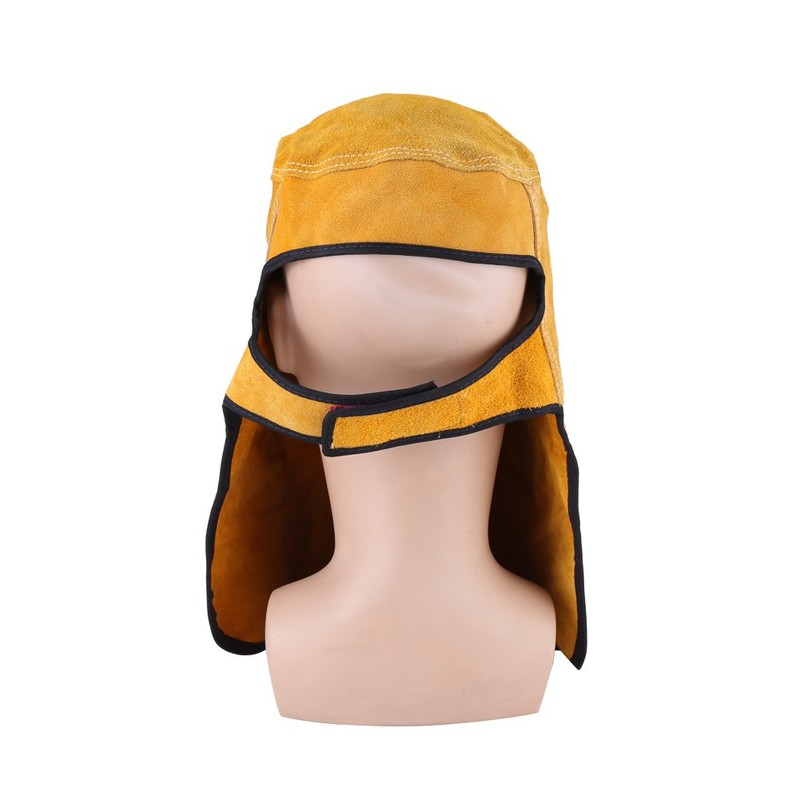 Welding Helmet, Leather Welding Helmet Mask Solar Auto Darkening Filter