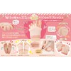 Selvan Open Toe Half Socks, Pink, 2-Pack