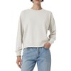 VELVET BY GRAHAM & SPENCER Women's Ynez Organic Fleece Sweatshirt,