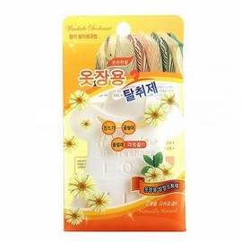 Hanging closet deodorizer - mild scent for clothes bugs indoor air freshener 3ea