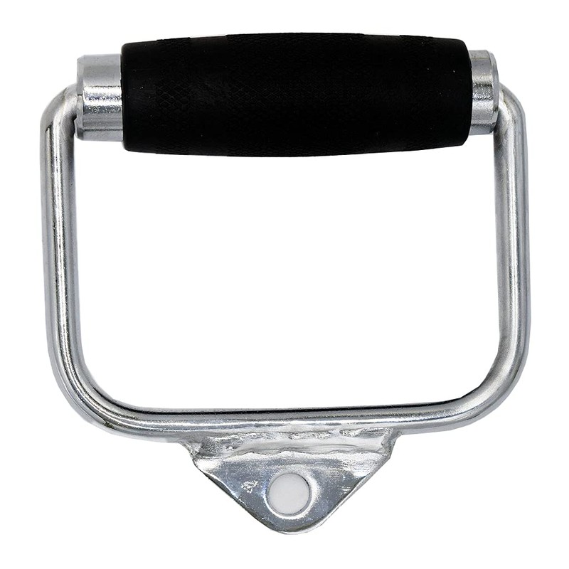 Yuhqc Single D-Handle Single Chrome Handle Cable Attachment with Handgrips