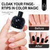 Major Dijit Quick-Dry Nail Polish Black - UV/HEMA Free 10ml