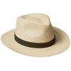 Scala Men's Panama Outback Hat, Natural, Large