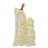 Toyo Seimitsu Kin Bookmark B014 Girl Playing Harp