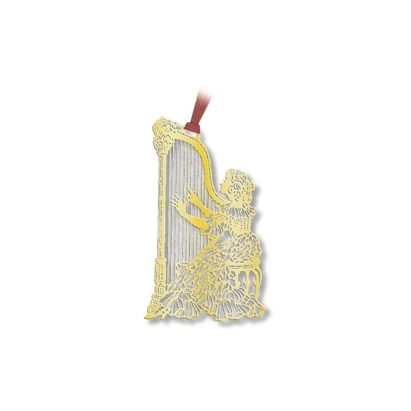 Toyo Seimitsu Kin Bookmark B014 Girl Playing Harp