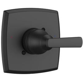 Replacement for Delta Faucet Ashlyn 14 Series Single-Function Shower Valve Trim Kit, Matte Black Shower Trim Kit Shower Handle T14064-BL(Without Cartridge)