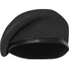 Rothco GI Type Inspection Ready Beret, Black, 7.75