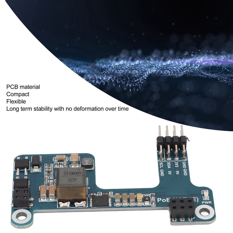 POE Mini Expansion Board for Raspberry Pi 3B+ 4B IEEE