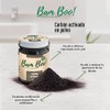 5 Pack Carbón Activado Coco Polvo Vegetal 40 G Bam