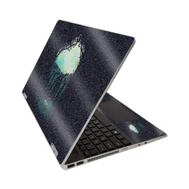 MightySkins Glossy Glitter Skin for HP Pavilion x360 15" (2020) - Deep in The Forest | Protective, Durable High-Gloss Glitter Finish | Easy to Apply, Remove, and Change Styles | Made in The USA