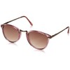 A.J. Morgan Castro Round Sunglasses, Crystal Light Pink, 49 mm