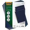 Fellowes® Linen Classic Presentation Covers, 8 1/2" 11", Navy, Pack