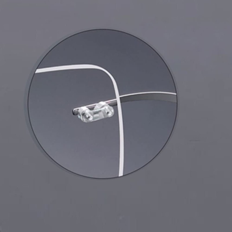 Rimless Glasses Accessories Double Rubber Plug Eyeglass Repair Kits (1.5mm