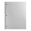 Hilroy 3-Hole Coil Notebook, 1-Subject, Wide Ruled, 10-1/2 X 8-Inch,