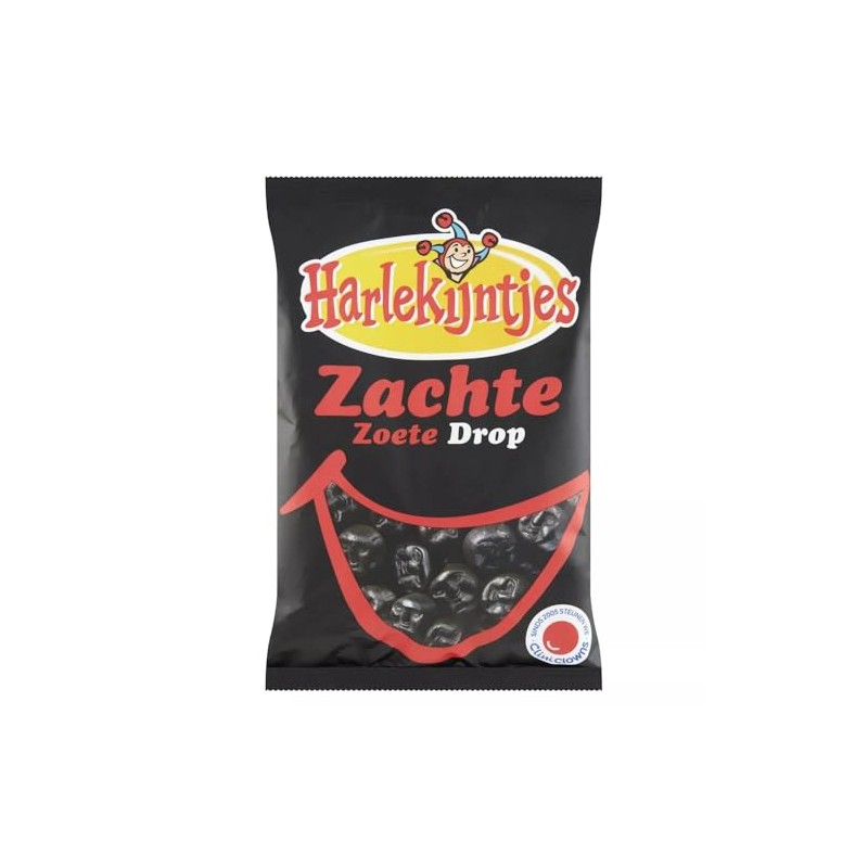 Harlekijntjes Zachte Zoete Drop I Soft and Sweet Licorice Harlequin