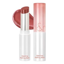 Rom& Glistening Melting Lip Balm, 06 Kaya Pig, 3.5g, 1 piece / 롬앤 글래스팅 멜팅 립밤, 06 카야 피그, 3.5g, 1개
