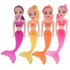 Vctitil 4 Pieces Princess Fairy Doll Toys for Girls Waterproof