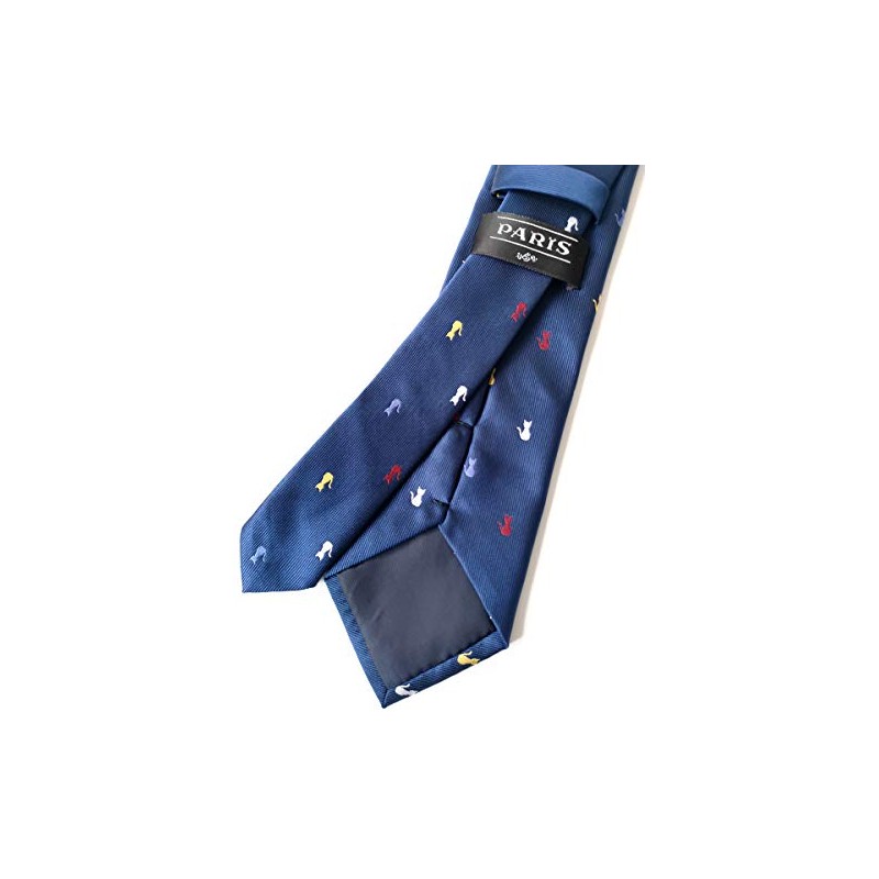 Paris 16 Piece Necktie, Animal Pattern, Cat Pattern, Dog, Baseball,